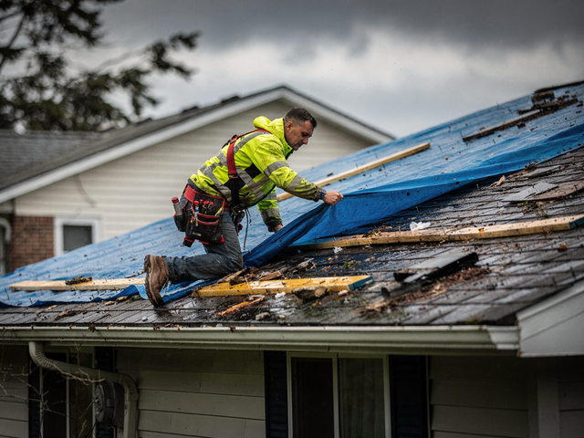 Emergency roof repair